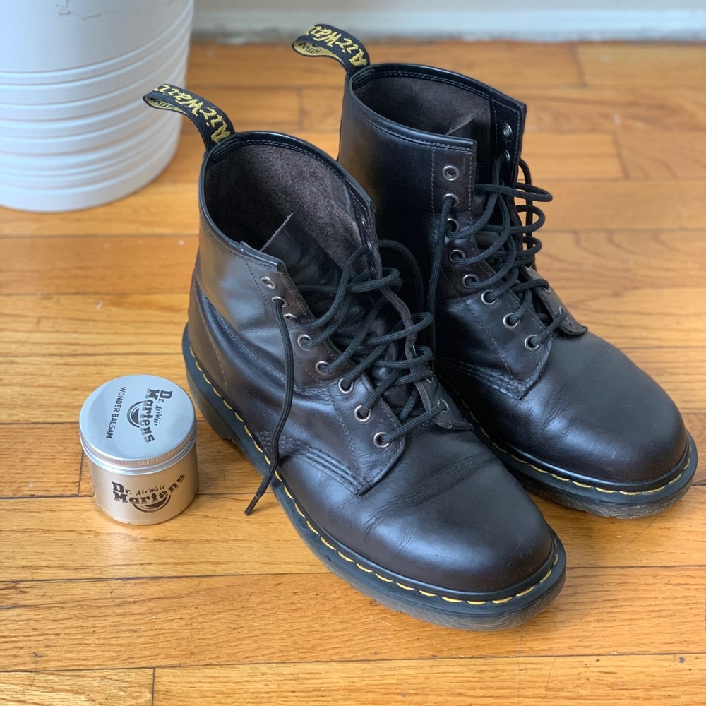 Dr Martens 1460 Gunmetal boots US 9